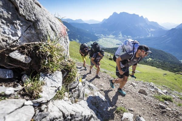 Alpine trekking in the Red Bull X-Alps Alpine trekking in the Red Bull X-Alps