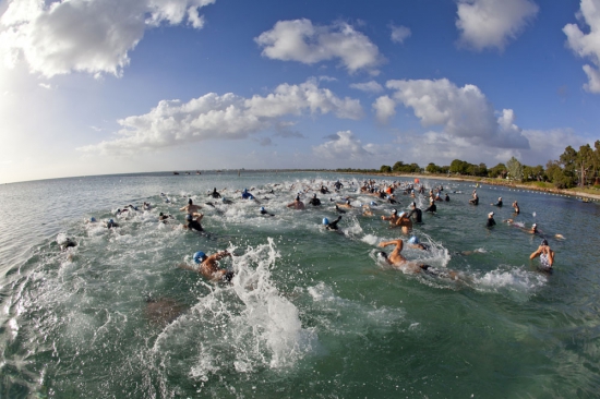 An ocean swim will be part of the Leeuwin Long Course