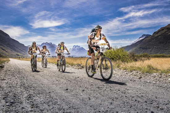 Teams cycling at the GODZone Adventure Race