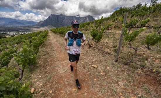 Running the K-Way MaxiRace Cape Winelands Ultra