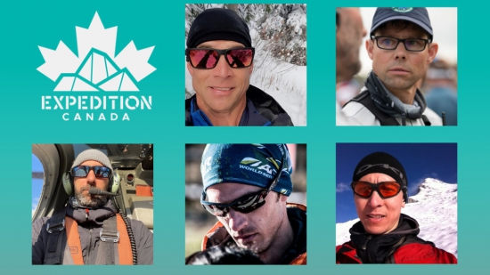 Members of the new Expedition Canada organizing team