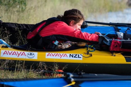 Sophie Hart at the Yukon 1000