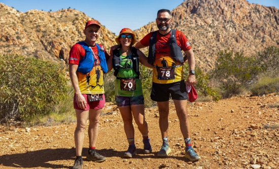 At the Run Larapinta Stage Race