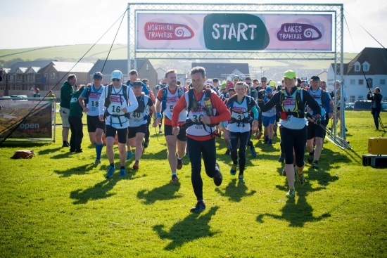 Start of the 2018 Northern and Lakes Traverse