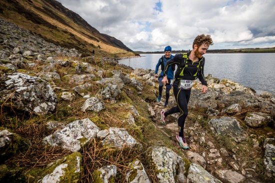 Daniel Weller in Ennerdale at the 2022 SILVA Lakes Traverse