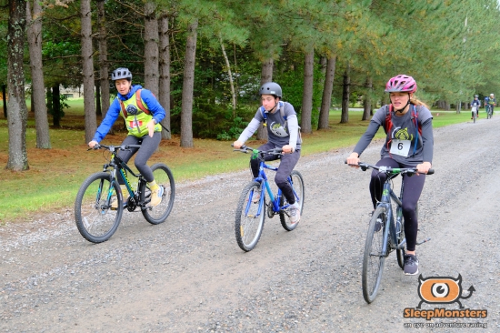 Racers in the Raid Temiscamingue Youth Raid