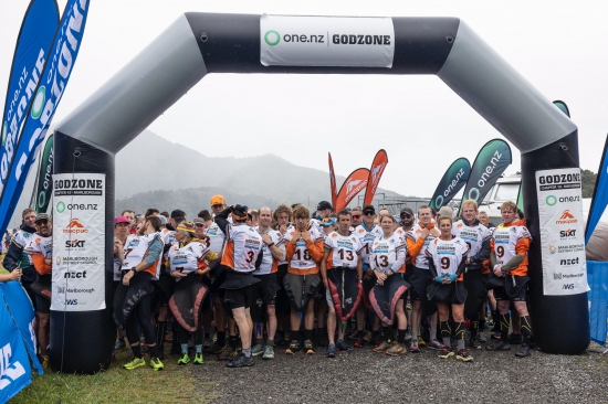 Start Line Frenzy for One NZ GODZONE Chapter 12 in Marlborough Sounds