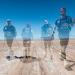 Front of the Race Tightens Amid The Infamous Salt Flats