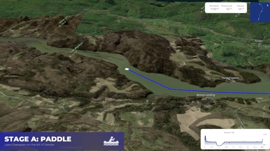 Endless Mountains Course Flyover